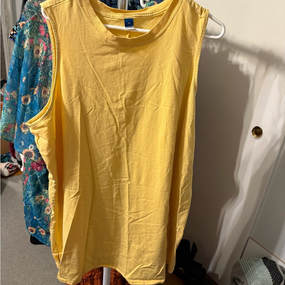 Old Navy Yellow Dress